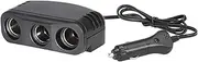 Narva Triple Accessory Sockets and Cigarette Lighter Plug with Extended Lead