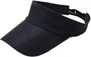 [Generic] Sun Sport Visors Hat Fits Men Women, Running Golf Beach Cap Extra Long Brim Quick Dry Summer