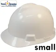 MSA V-Gard Small Cap Style Hard Hat - White