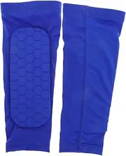 [BESPORTBLE] Protective Shin Guards Socks for Men Full Leg Sleeves for Football Badminton More