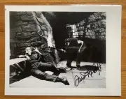 FRANKENSTEIN 1931 BORIS KARLOFF CLASSIC 8X10 B/W PHOTO SIGNED BY SARA KARLOFF