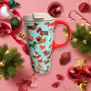 Festive Fido 17oz Mug