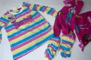 NEW WITH TAGS GIRLS PETER ALEXANDER BARBIE LEGWARMER PYJAMA SET SIZE 2