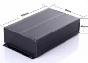 2pcs 120*97*40mm DIY Black Electrical Instruments Aluminum Box /Enclosures