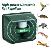 Ultrasonic Electronic Animal Repeller Motion Sensor Dog Fox Rat Possum Repellent