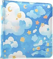 Cartoon Cute Blue and White Plane Photos Album Photo Books Self Adhesive Pages Photo Book Album Photo Albums For 4x6, 5x7, 6x8 Photos