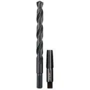 Milwaukee, 1/4in.-18 NPT Plug Tap 7/16in. Drill Bit, Pieces (qty.) 1