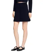Sandro Short Knit Skirt