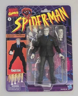 NIB Marvel Legends Spider-Man Retro Tombstone Figure 6” Scale