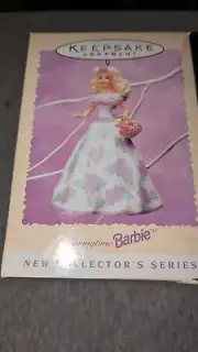 Springtime Barbie Hallmark Keepsake Xmas Ornament 1995 Collector's Series #1 NIB