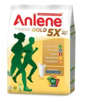 5 X Anlene Gold 5X Milk Powder 1kg Adult 45+ Years Old Or Older Fast Ship