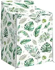 Washer Dryer Cover for Top-Loading Machine UCARE Waterproof Protective Top Front Loader Cover with Zippers 29.5 * 28.7 * 34.6/43in (Green)
