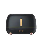 Stylish and Compact USB Flame Aromatherapy Machine with Visible Water Level Efficient 250ml Capacity Portable Desktop Freshen