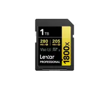 Lexar 1TB Professional GOLD 1800X SDXC UHS-II SD Card