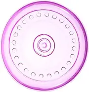 2pcs Puppy Plaything Dog Training Flying Disc Puppy Fly Disc Toys Throwing Plate Dog Chew Toy