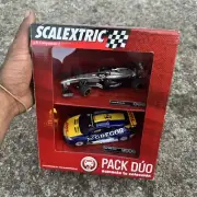 Slot car SCX Scalextric Pack Duo McLaren MP4-29 + Renault Megane Trophy