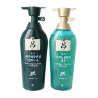 在飛比找Yahoo!奇摩拍賣優惠-韓國新版 RYOE呂 綠呂薄荷洗發水/護發素