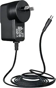9V 1A/1000mA Power Supply Adapter with 3M Long Cord, AC 100-240V to DC 9V 1A 9W Switching Adapter PSU Wall Plug for Most Guitar Bass Effect Pedal, Center Negative, SAA Certified