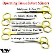 Medical Operating Dissecting Tissue Hospital Nursing Scissors TC Sharp Blades