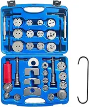 Brake Caliper Compression Tool 35 Piece Disc Brake Caliper Tool Kit for Pad Replacement with 24 Adapters Fits Most Vehicles