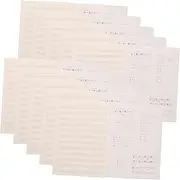 ULDIGI Guitar Music Notebook Music Book Paper Diy Sheet Music Notebook for Music Lovers