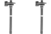 Front PAIR TrakMotive CV Intermediate Shaft for 2011-2013 Kia Sorento (40534) (for: Kia)