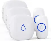 Wireless Doorbell, Remote Door Bell Ringer Wireless Long Range 1000FT, Matt