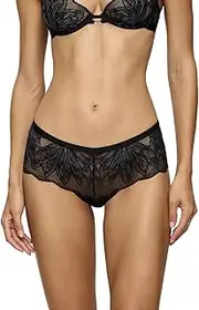 [Triumph] Women's Crazy Stupid Love Hipster Briefs, Black, 10