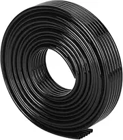 UV Ink Tube Accessory Replacement Part for DX4 DX5 DX7 Printer Head Pipe Long Lasting Black PP Material (6 Rows 10m)