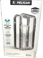 Pelican Voyager Case for Apple iPhone 12 Pro Max 6.7" - Sparkle NEW !!!