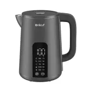 Electric Tea Kettle with Double Wall Cool Touch，1.7L Water Boiler Heater with...