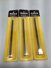 Klutch 1/4inch Double Flute Masonry Bit Item No 42478 Lot Of 3