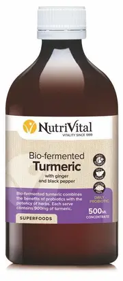Nutrivital Liquid Bio-Fermented Turmeric Liquid | 500ml