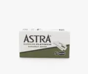 ASTRA Superior Platinum Double Edge (DE) Razor Blades 5 Blades