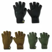 Rapid Dom Polar Fleece Half Finger Gloves Winter Outdoor Military Patrol