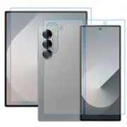 3 Pack MEZON Samsung Galaxy Z Fold6 Hydrogel Film Clear Screen Protectors