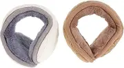 [WESIEVYA] Winter Earmuff Noise Cancelling Polyester Ear Muffs for Men Ear Muffs for Winter Women
