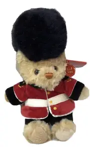 Keel Toys Soft Plush Queen Palace London Guardsman 10” Bear Figurine With Tag BN