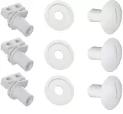 C-65 C64 C55 Rear Wheel Screw, Washer, Axle Kit for Polaris 180 280 Pool Cleaner