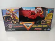 4 MONSTER JAM OFFICIAL RED BAKUGAN DRAGONOID RC TRGX 1:24 SCALE TARGET EXCLUSIVE