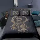 Wonderful A Net Of Feathers 3D Quilt Duvet Doona Cover Set Pillow case Print