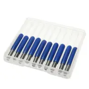 10pcs 3.175mm Top Quality Engraving Bits CNC Router Tool 45° 0.1mm V-shape