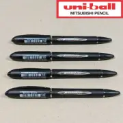 4 x Uni-ball Jetstream Roller Ball Pen Capped Black 1.0mm Broad SX-210
