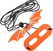 Kisangel 5pcs Lizard Harness Leash Set Reptile Harness Adjustable Lizard Leash Colorful Wings
