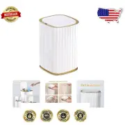 Stylish 13.5L Automatic Sensor Trash Bin for Bathroom and Office - Waterproof