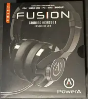 PowerA Fusion Gaming Headset Wired - PS4, Xbox One, PC, MAC Power A New In Box