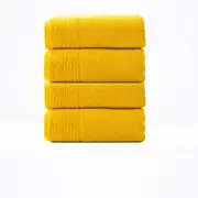 Renee Taylor Aireys 650 GSM Zero Twist 4 Piece Bath Towel Spice