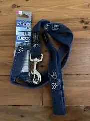 Rogz Utility Classic Extra Large Dog Lead - Blue 1.2m