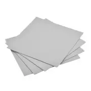 4 Pack 9.84 x 9.84" 3mm Thickness EVA Foam Sheets for Arts Light Gray