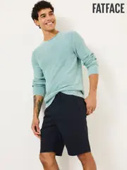 FatFace Mawes Navy Chino Shorts (E80234) | $102